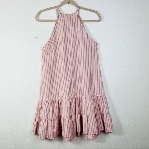 Rebecca Taylor Pink stripe tank dress size 2 - Picture 8 of 10